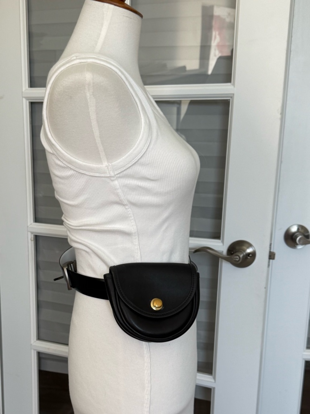 Coach Mini Leather Belt Bag